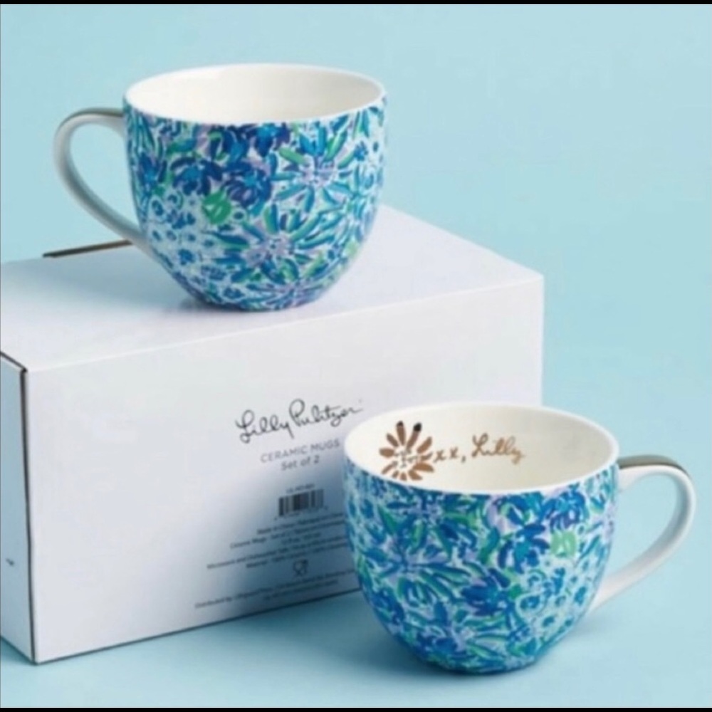 Lilly Pulitzer Ceramic Mugs